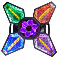 Algam Lighting Vintage Flower - Projecteur rotatif multi-effet à LED - Vue 1